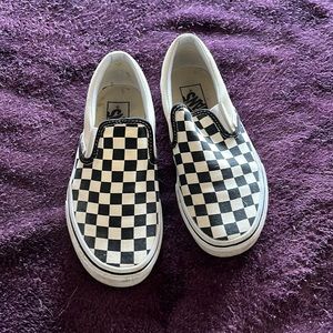 Checkered Vans